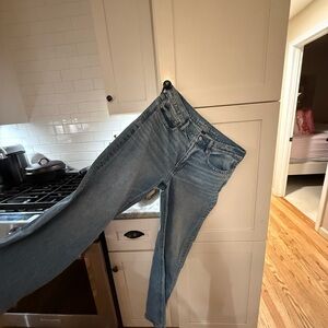 American Eagle Outfitters Light Blue Flare Jeans